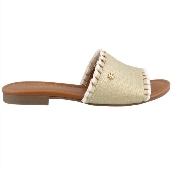 Tommy Hilfiger Shoes - TOMMY HILFIGER WOMENS 6.5 SCALLOP SLIDE SANDAL